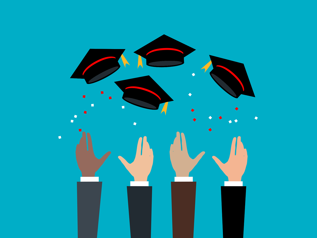 Graduation illustration